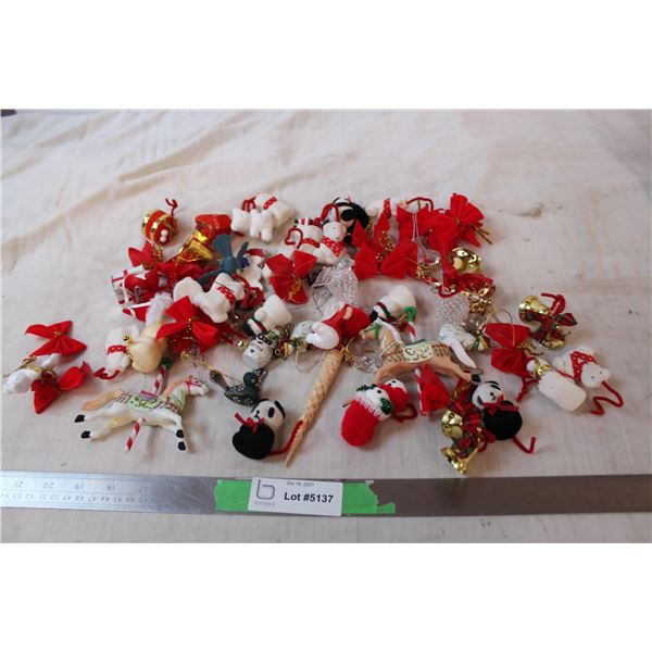 Box of tree decorations