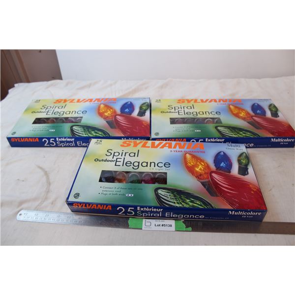 Sylvania spiral ourdoor elegance light bulbs