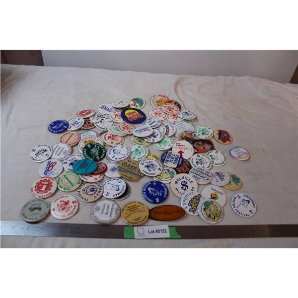 Lot of various buttons