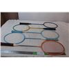 Image 1 : Assorted badminton rackets