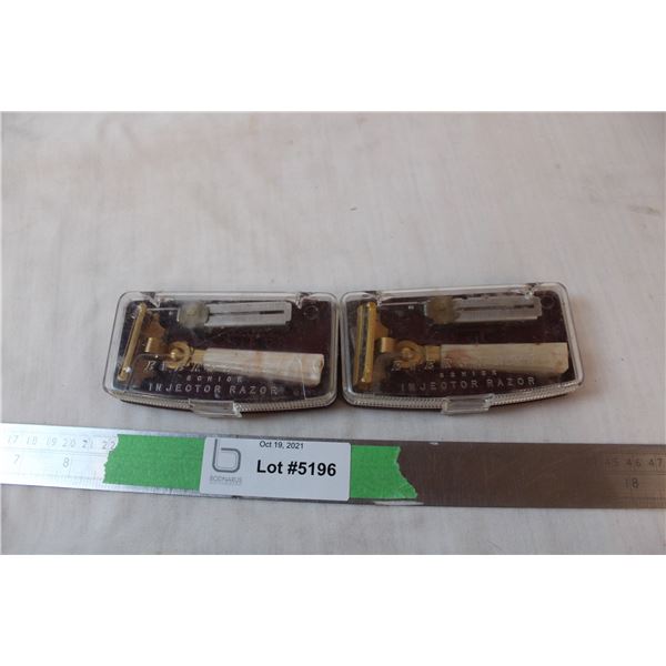Eversharp schick injector razors (2) both in case