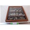 Image 1 : Canadian spoons in wall display case