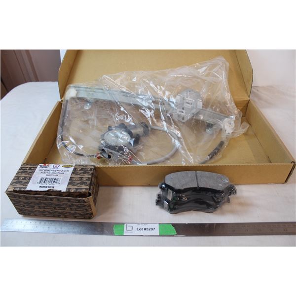 Brake pads and some automotive part