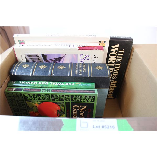 Variety box of books