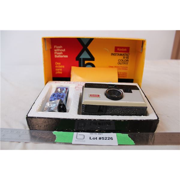 Kodak Instamatic x-15 Colour outfit