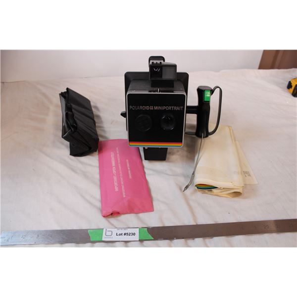 Vintage Polaroid Mini Portrait camera, missing pieces