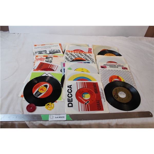 Lot of 45 RPM records
