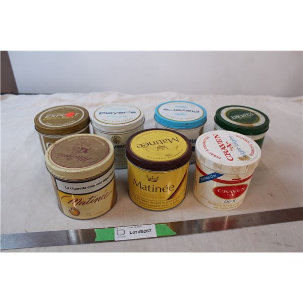 Vintage Tobacco Tins