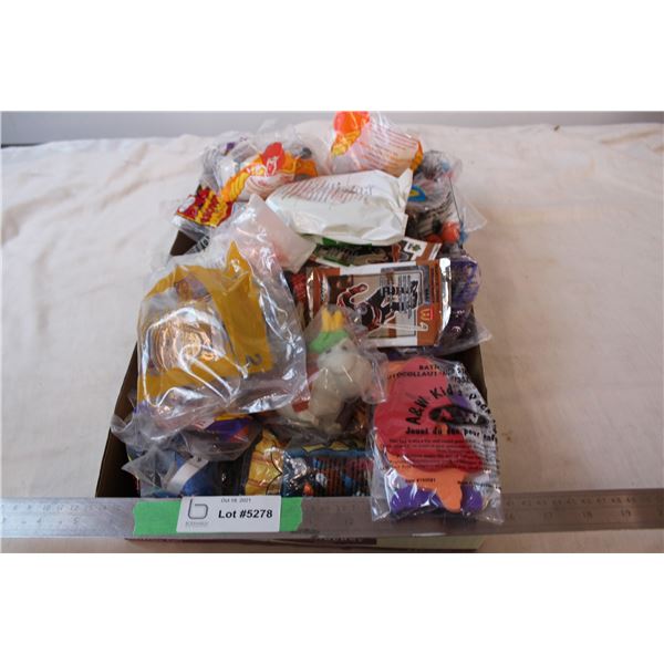 Fast food children’s toy lot