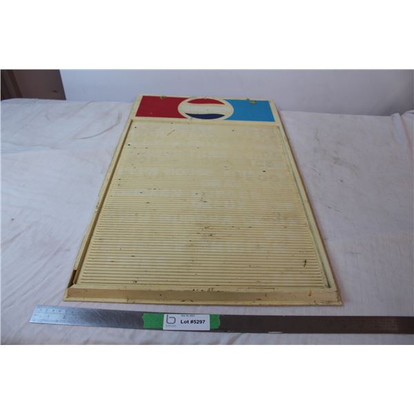 Vintage pepsi letterboard