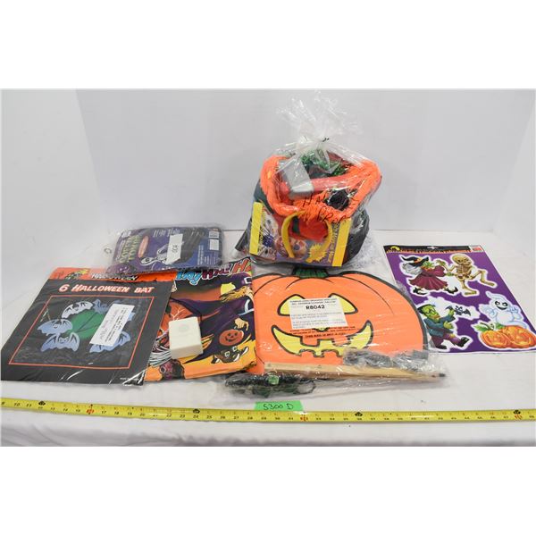 Halloween Inflatable Coffin, various decorations