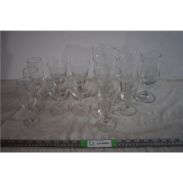 Various Wine Glasses