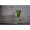 Image 1 : Cut Glass Vases, Cups, and Bowls