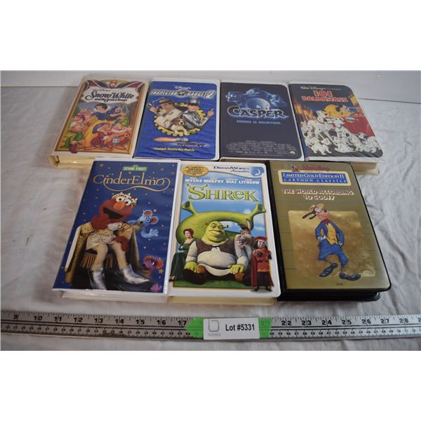 Disney VHS Tapes