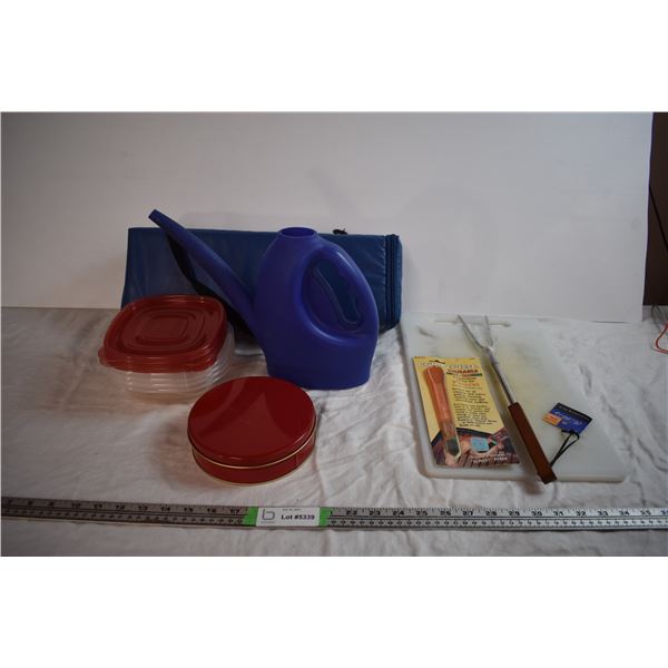 Cutting Board, Watering Can, and Household Misc