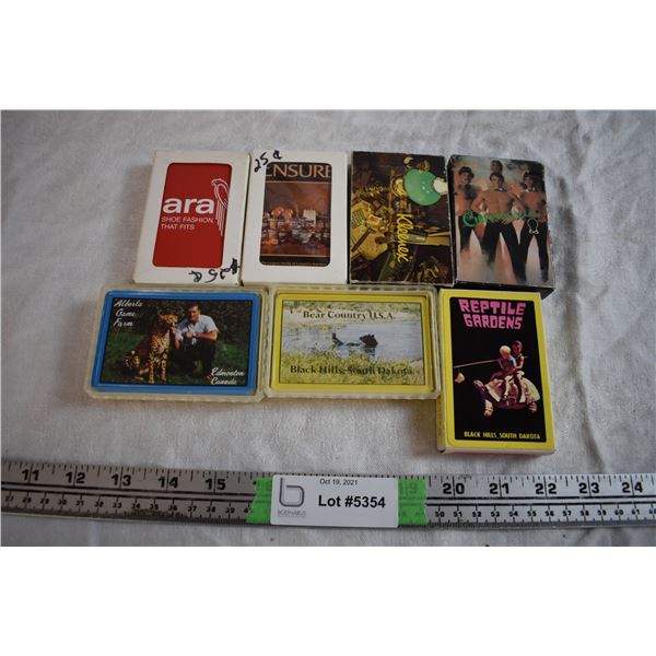 Chippendale + Misc Playing Cards