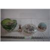 Image 1 : Glass Bowls with Seashells and Rocks + Misc