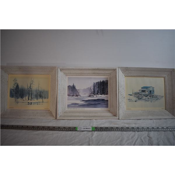 3 Wood Framed Prints