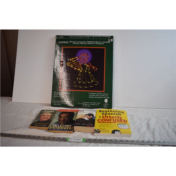 Christmas Angel Silhouette and Misc Books