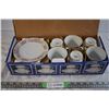 Image 1 : China Set (6 Teacups, 6 Saucers)