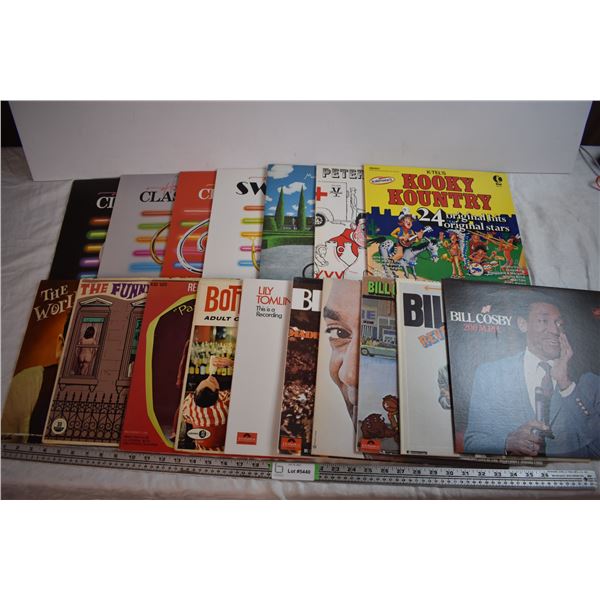 Assortment of Records - Comedy, Classical, Etc.