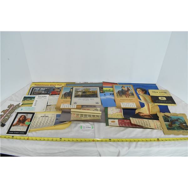 Vintage Calendars/ Posters