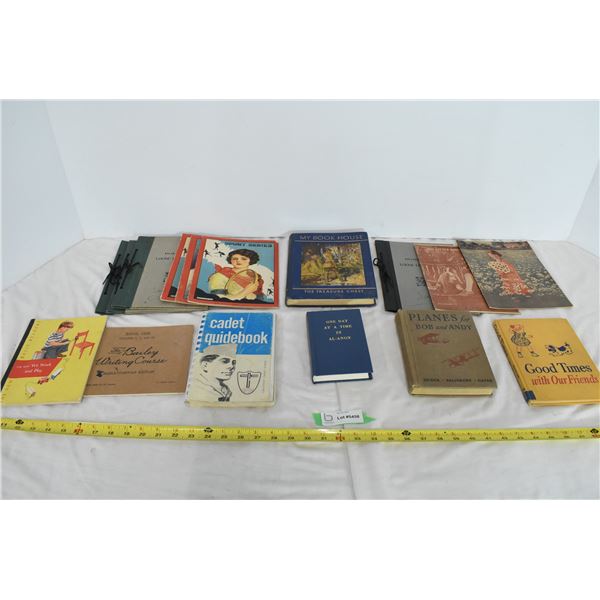 Assorted Vintage Books & Covers