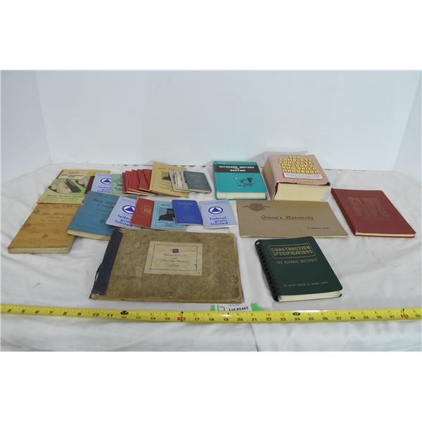 Vintage Auto-Mechanics, Bank Notes, Misc.