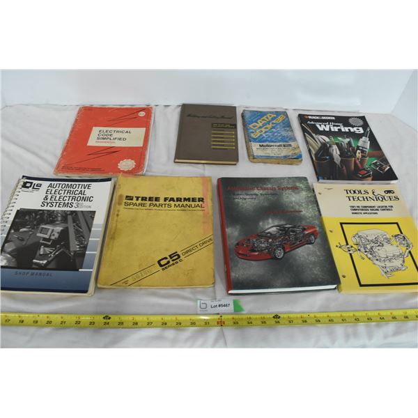 Home Repait Books & Automobile Manuals