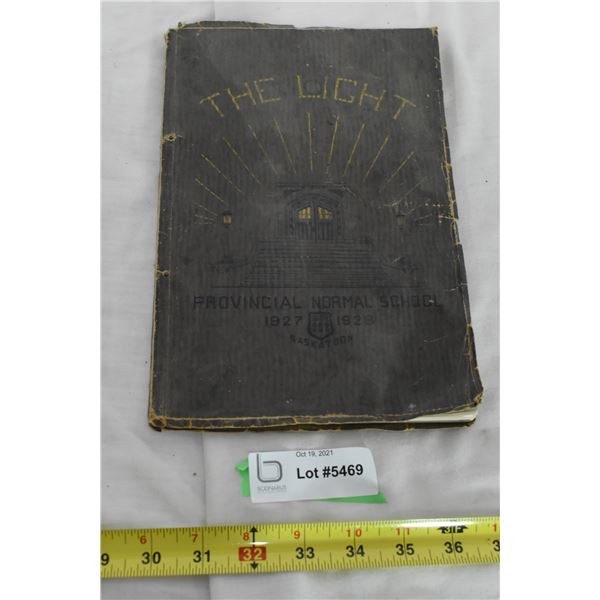 The Light Provincial Normal School Book 1927-28