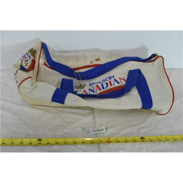 Vintage Molson Canadian Duffle Bag
