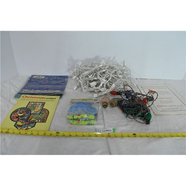 Christmas Lights, Bulbs, Misc.