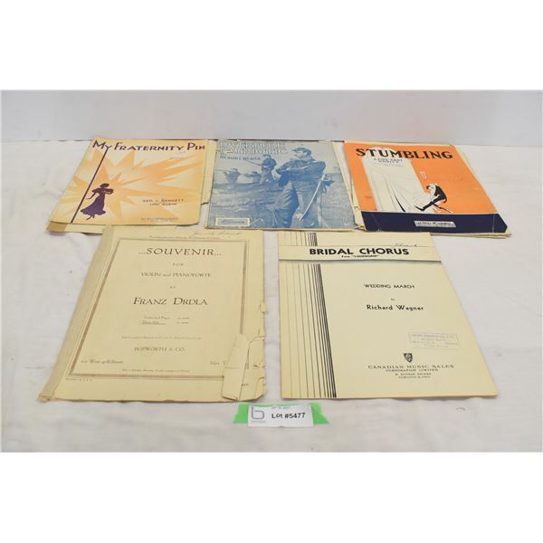 Vintage Sheet Music
