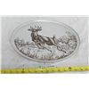 Image 1 : Deer Metal Serving Tray