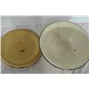 Image 3 : Enamel Bread Bowl & Lid