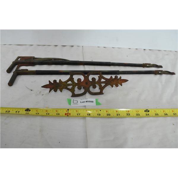 Vintage Swivel Sign Holder