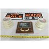 Image 1 : House for Sale Sign, Humboldt Keyholder, Tape