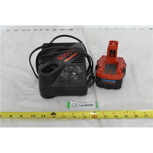 Bosch Battery Charger w/ Battery