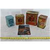 Image 1 : 4 Vintage Tea Tins