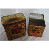 Image 3 : 4 Vintage Tea Tins
