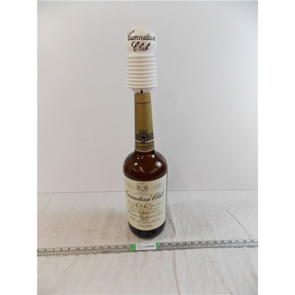 Canadian Club 3.79L (texas mickey) bottle