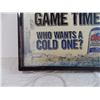 Image 4 : Coors light "Game Time" Wall hanging plastic light (working)- 27x24.5