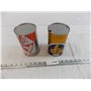 Image 5 : Co-Op ATF Fluid Tin (full) + Co-Op HD70 Motor Oil Tin (empty)