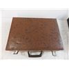 Image 2 : Vintage suitcase + paper file organizer