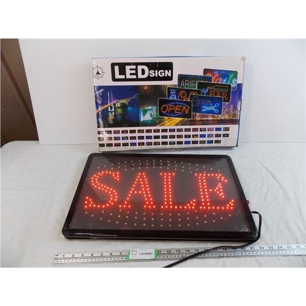 LED "Sale" Sign - 21" Long