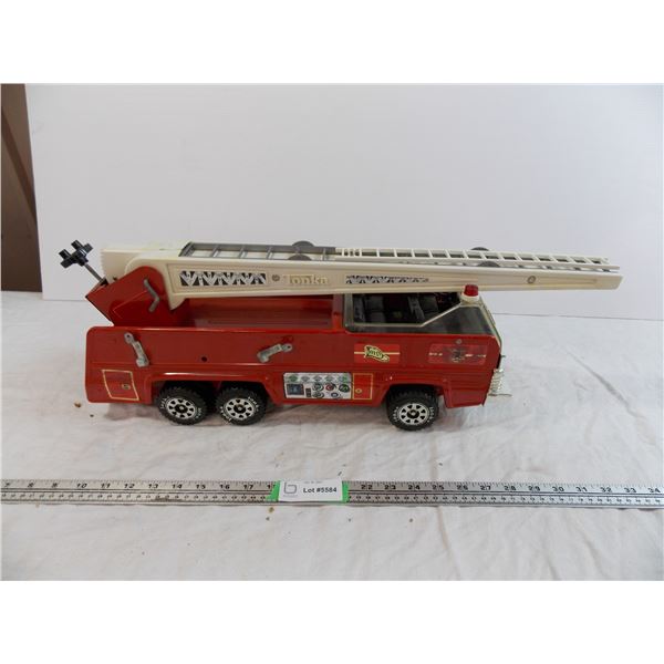Tin Tonka Fire Truck
