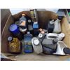 Image 1 : Box of motor oils + misc oils