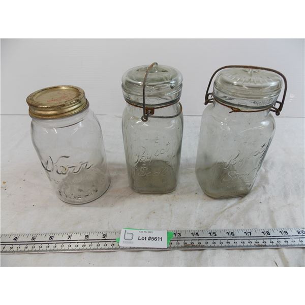 Perfect Seal + Kerr mason jars