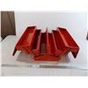 Image 2 : 18" Metal Red Folding Tool Box