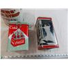 Image 2 : Rogers 10lb sugar tin, coca cola + ritz crackers tins